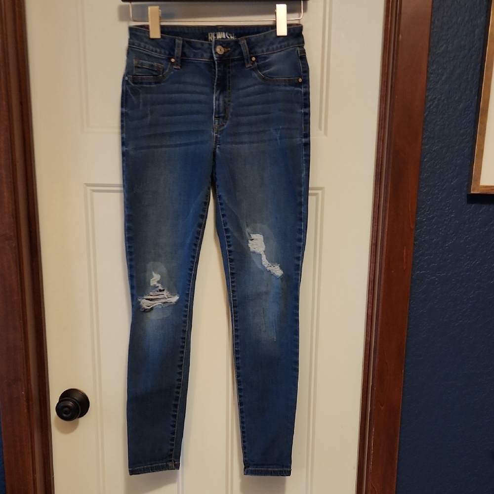 Rewash Mid-Rise Skinny Jeans